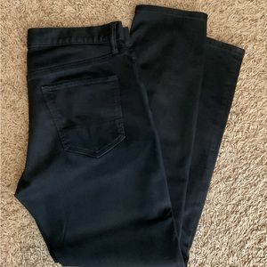 Mens Black Banana Republic Traveler Jeans 32x32 Athletic Fit